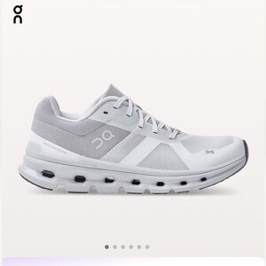 On cloud shoes